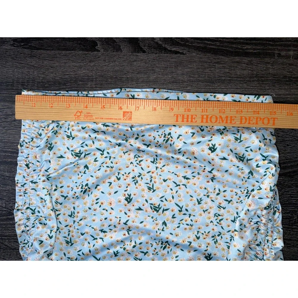 SHEIN blue floral